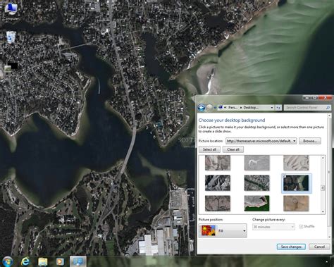 bing aerial maps.